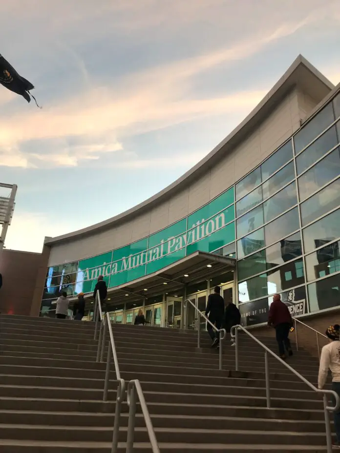 The AMICA MUTUAL PAVILION officially celebrated its 50th anniversary on January 17, and the RI Convention Center Authority will host various events and initiatives to commemorate the arena's golden anniversary this year.  /PBN FILE PHOTO/JAMES BESSETTE