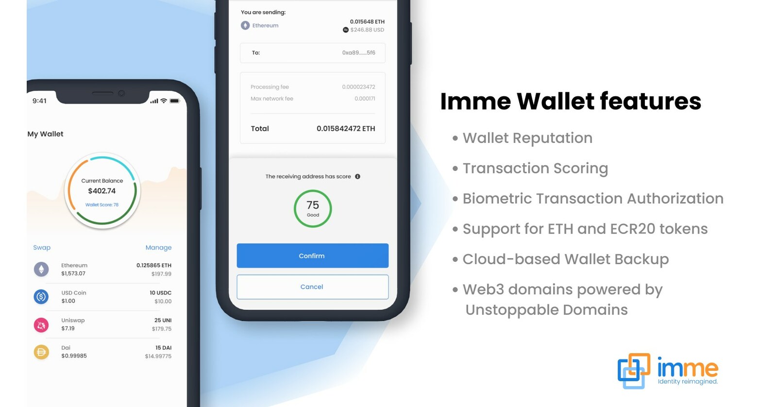 CycurID launches imme™ wallet and announces partnership with unstoppable domains